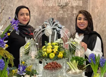 گل آرایی سفره هفت سین