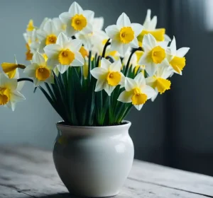 گل نرگس گل آرایی با گل نرگس